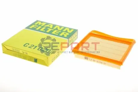 Фото Фільтр повітряний MB C-class (W205)/E-class (W212)/S-class (W222)/GLC/GLE/CLS 3.0 M276 14- MANN (C21020) зображення 1