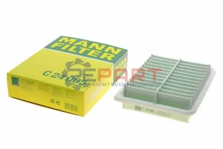 Фільтр повітряний Lexus NX 2.0 14-/Toyota Auris/Corolla 1.2-2.0 06-18/Rav4 2.0/Avensis 1.6-2.0 08-18 MANN C24005 Купити в Україні