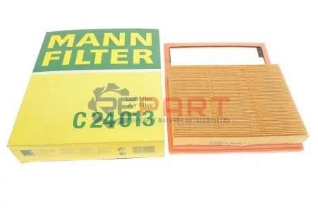 Фото 1 — Фільтр повітряний Ford Mondeo 2.0 Hybrid 14-/C-Max 2.0 Energi 14-19 MANN (C24013) Фото Фільтр повітряний Ford Mondeo 2.0 Hybrid 14-/C-Max 2.0 Energi 14-19 MANN (C24013) зображення 1