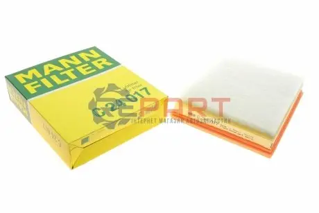 Фільтр повітряний Citroen Berlingo/C3/C4/Jumpy/Peugeot Partner/3008/5008 1.6HDi 14-/Opel Combo E 18- MANN C24017 Купити в Україні