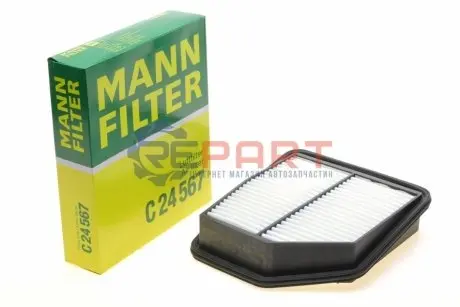 Фільтр повітряний (фільтруючий елемент) SUZUKI GRAND VITARA II 1.9D/2.4/3.2 10.05 Mann C24567 Купити в Україні