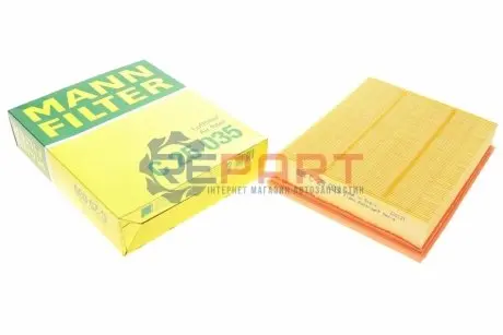 Фото Фільтр повітряний Ford Galaxy/Mondeo/S-Max/Edge 2.0 EcoBlue 18- MANN (C25035) зображення 1