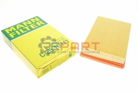 Фото Фільтр повітряний Citroen C4 2.0 16V 04-10/Peugeot 307 1.4/1.6 16V/2.0 16V 01-05 MANN (C251011) зображення 1