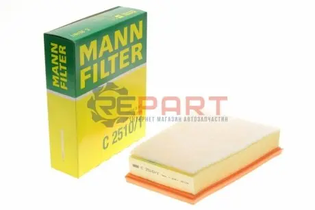 Фото Фільтр повітряний Renault Kangoo 1.2TCe/1.5dCi/1.6 8V 08-/MB Citan 1.5CDI OM607/OM608/1.2 M200 12- MANN (C25101) зображення 1