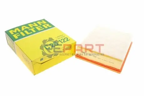 Фільтр повітряний (фільтруючий елемент) LAND ROVER DEFENDER 2.2D/2.4D 10.06-02.16 Mann C25122 Купити в Україні