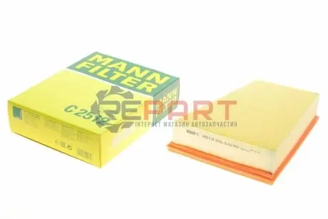 Фільтр повітряний (фільтруючий елемент) RENAULT GRAND SCENIC II, MEGANE II, SCENIC II 1.5D-2.0 09.02 Mann C2512 Купити в Україні