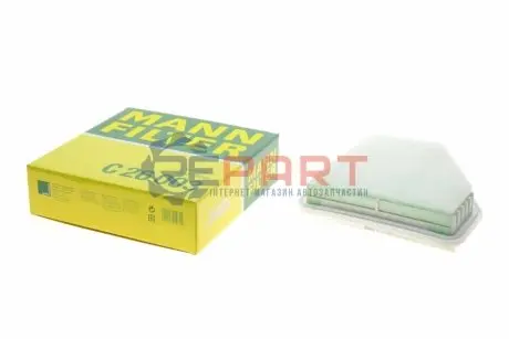 Фільтр повітряний (фільтруючий елемент) LEXUS ES LOTUS EVORA, EXIGE PONTIAC VIBE TOYOTA ALPHARD / VELLFIRE, AVALON, CAMRY, PREVIA III, RAV 4 III, VENZA 1.8-3.5 09.91 Mann C26003 Купити в Україні