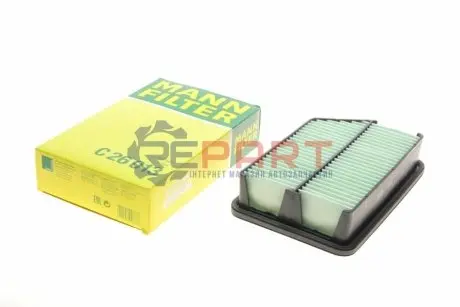 Фото Фільтр повітряний Hyundai ix35/Tucson/Kia Sportage 1.6/1.7CRDi/2.0/CRDi/GDi/2.4MPI 10- MANN (C26013) зображення 1