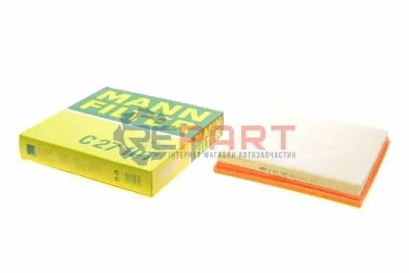 Фільтр повітряний (фільтруючий елемент) CHEVROLET CRUZE, ORLANDO OPEL ASTRA H CLASSIC, ASTRA J, ASTRA J GTC, CASCADA, ZAFIRA C 1.3D-2.0D 01.09 Mann C27107 Купити в Україні