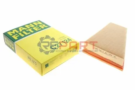 Фото Фільтр повітряний Citroen Berlingo/Xsara/Peugeot 306/Partner 2.0HDi 99-02 MANN (C27124) зображення 1