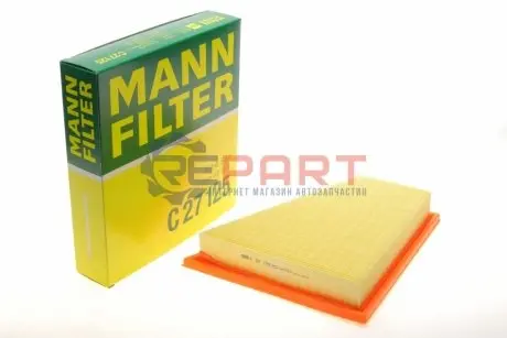 Фільтр повітряний BMW 5 (F10/F11/F18)/X1 (E84) 1.6/2.0 N20 11-17/Z4 (E89) 2.0/2.5/3.0 N20/N52 09-16 MANN C27125 Купити в Україні