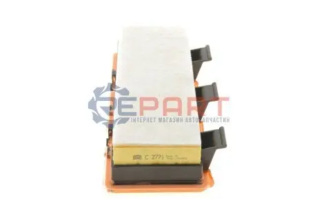 Фото Фільтр повітряний Renault Clio/Kangoo 1.9D 97- (на клямках) MANN (C2771) зображення 1