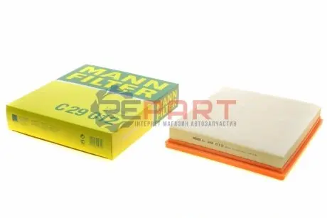 Фільтр повітряний Opel Insignia 1.4-2.0 Turbo/1.6CDTi/2.0CDTi/2.8 V6 Turbo 08-17 MANN C29012 Купити в Україні