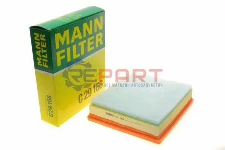 Фото 1 — Фильтр воздушный (выр-во) MANN (C29168) Фото Фильтр воздушный (выр-во) MANN (C29168) изображение 1