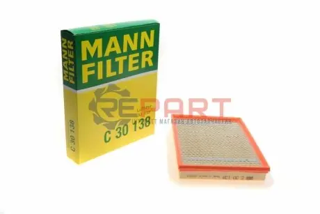 Фільтр повітряний (фільтруючий елемент) OPEL ASTRA H, ASTRA H CLASSIC, ASTRA H GTC, ZAFIRA B 1.6-1.9D 04.04 Mann C30138 Купити в Україні