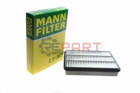 Фільтр повітряний (фільтруючий елемент) LEXUS GX, LX TOYOTA 4 RUNNER IV, LAND CRUISER, LAND CRUISER 100, LAND CRUISER PRADO, SEQUOIA, TUNDRA 3.0D/3.4/4.7 01.98 Mann C31007 Купити в Україні