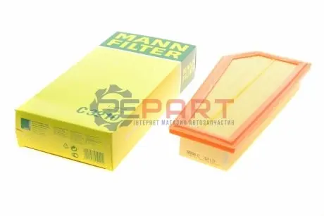 Фото Фільтр повітряний MB C-class (W204)/E-class (W212)/SLK 1.8 M271 09-16 MANN (C3210) зображення 1