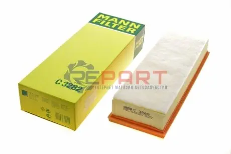 Фільтр повітряний Citroen C2-C4 1.6HDi 01-/Berlingo/Peugeot Partner 1.6HDi 08-/3008/5008 1.6HDi 09-17 MANN C3282 Купити в Україні
