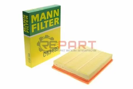 Фото 1 — Фільтр повітряний Opel Vectra C 1.6-1.8 16V 02-08/Signum 1.8 16V 03-09/Fiat Croma 1.8 16V 05- MANN (C33189) Фото Фільтр повітряний Opel Vectra C 1.6-1.8 16V 02-08/Signum 1.8 16V 03-09/Fiat Croma 1.8 16V 05- MANN (C33189) зображення 1