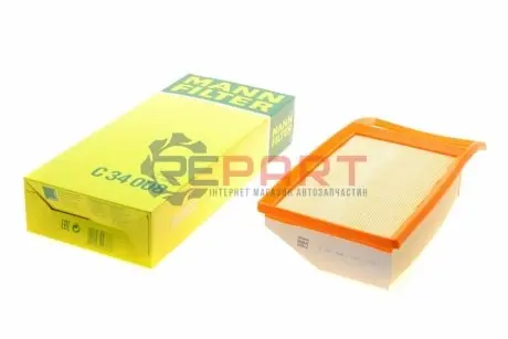 Фильтр воздуха Mann C34008 Купить в Украине