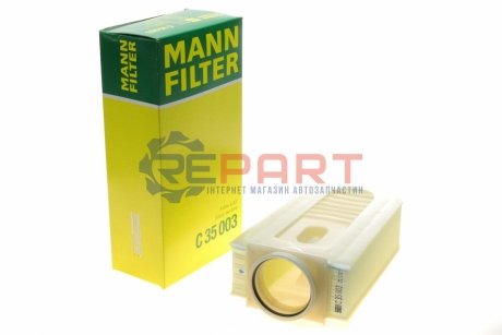 Фильтр воздуха - (A651094000464, 6510940004, A6510940004) MANN C35003