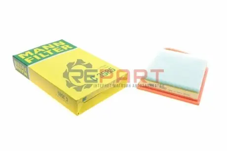 Фото Фільтр повітряний Citroen Berlingo/C3-C5/Peugeot 2008-5008/Partner 1.6HDi 10-/Fiat Scudo 1.6JTD 07- MANN (C3585) зображення 1