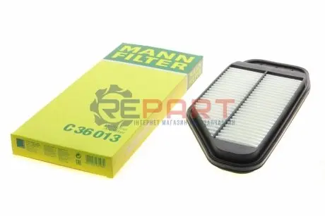 Фільтр повітряний Chevrolet Spark 1.0-1.2 10- MANN C36013 Купити в Україні