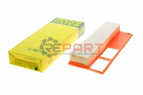 Фільтр повітряний (фільтруючий елемент) ALFA ROMEO MITO FIAT 500, 500 C, DOBLO, DOBLO CARGO, FIORINO, GRANDE PUNTO, IDEA, LINEA, PANDA, PUNTO, PUNTO EVO, QUBO, SIENA, STRADA FORD KA 1.3D 06.03 Mann C38771 Купити в Україні