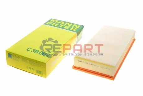 Фільтр повітряний Audi Q7 3.0TDI/TFSI/4.2FSI/TDI/3.6FSI 06-15/VW Touareg 2.5-5.0TDI/3.2-4.2/6.0 03-18 MANN C39002 Купити в Україні