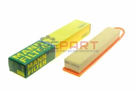 Фільтр повітряний Citroen Berlingo/C3/C4/Peugeot 2008-5008/207-508/Partner 1.4-1.6VTi 09- MANN C50822 Купити в Україні