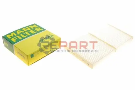 Фото Фільтр салону BMW X3 (F25) 10-/X4 (F26) 14-18 (к-кт 2 шт) MANN (CU19004) зображення 1