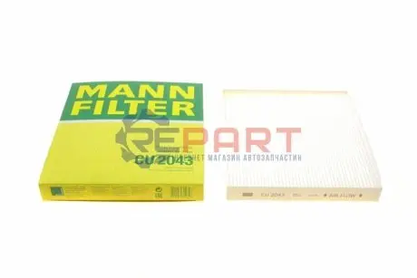 Фильтр воздуха (салона) Mann CU2043 Купить в Украине