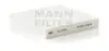 Фото Фільтр салону RENAULT LAGUNA I, LAGUNA II, VEL SATIS 1.6-3.5 09.99-08.09 Mann (CU2149) зображення 1