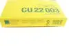 Фільтр салону INFINITI FX, G ISUZU D-MAX III NISSAN MURANO I, MURANO II, MURANO III, TEANA I, X-TRAIL I SUBARU FORESTER 1.9D-4.5 06.01 Mann (CU22003) зображення 5
