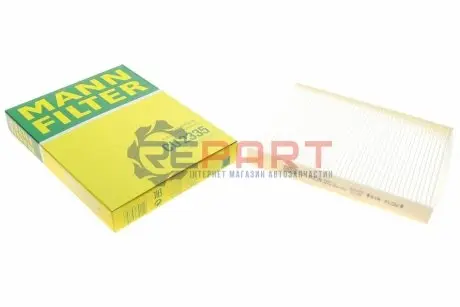 Фільтр салону FIAT DOBLO, IDEA, PUNTO LANCIA MUSA, YPSILON UAZ HUNTER, PATRIOT 1.2-2.7LPG 09.99 Mann CU2335 Купити в Україні