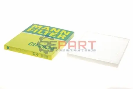 Фільтр салону FERRARI 360, 360 SPIDER, ENZO FERRARI, F430 KIA BORREGO, CARNIVAL III, CERATO I, SORENTO II 1.5D-6.0 03.99 Mann CU2434 Купити в Україні