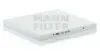 Фото Фільтр салону RENAULT MEGANE SCÉNIC 1.4-2.0 10.96-10.99 Mann (CU2435) зображення 1