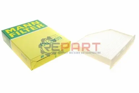 Фильтр салона Audi A3/Seat Altea/Skoda Octavia/VW Caddy/Golf/Passat/Touran 03-/Tiguan/Scirocco 07-18. Mann CU2939 Купить в Украине