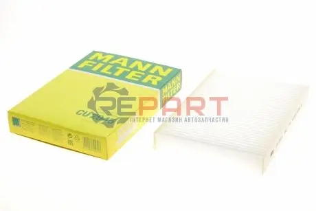 Фото 1 — Фильтр салона MANN (CU 2945) Фото Фильтр салона MANN (CU 2945) изображение 1