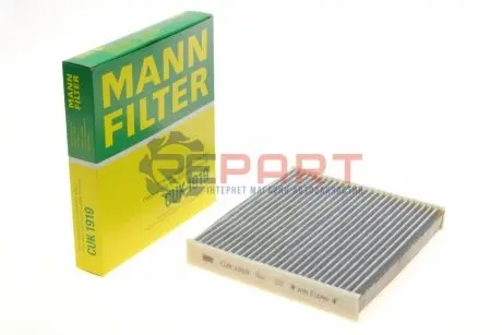 Фільтр салону Land Rover 16-/Range Rover/Lexus ES/RX 12-/Toyota Camry/Corolla/Rav4 06- (вугільний) MANN CUK1919 Купити в Україні