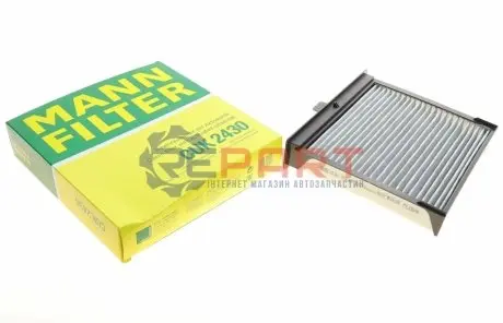 Фото Фільтр салону Renault Scenic 03-09 (вугільний) MANN (CUK2430) зображення 1