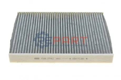 Фото Фільтр салону Citroen C5 II/C6/Peugeot 407/407 Coupe 04- (вугільний) MANN (CUK2742) зображення 1