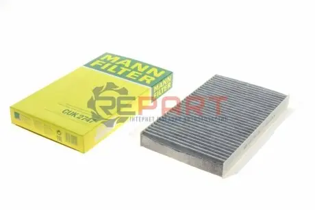 Фільтр салону із елементами активованого вугілля LAND ROVER DISCOVERY III, DISCOVERY IV, RANGE ROVER SPORT I 2.7D-5.0 07.04-12.18 Mann CUK2747 Купити в Україні