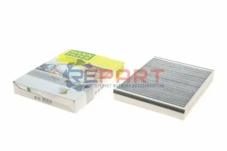 Фото Фільтр салону Ford Transit Connect 1.0/1.6TDCi 13- (вугільний/антибактеріальний) MANN (FP25007) зображення 1