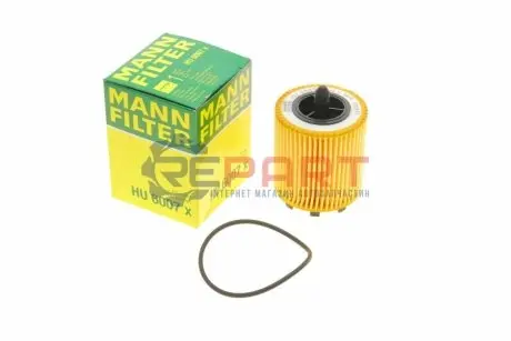 Фото Фільтр масляний Opel Astra G/Vectra B/C 2.2i 00- MANN (HU6007X) зображення 1