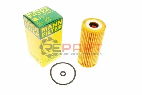 Фото Фільтр масляний MB (W168) 97-05 (дизель) MANN (HU6153X) зображення 1