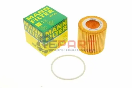 Фільтр масляний VW Polo/Seat Ibiza/Skoda Fabia 1.2 02-14/Rapid 1.2LPG/MPI 12-15 Mann HU710X Купить в Украине