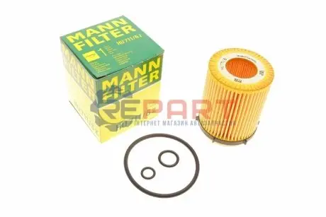 Фильтр смазки Mann HU7116Z Купить в Украине