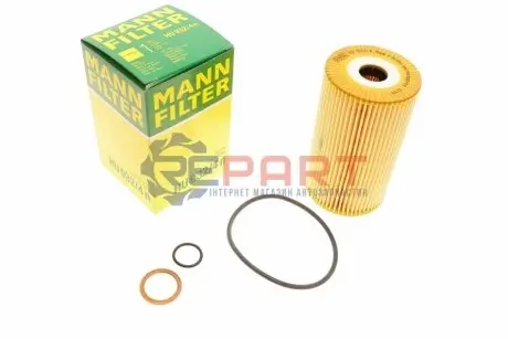 Масляний фільтр (фільтруючий елемент) MERCEDES LK/LN2, MK, NG, UNIMOG, T2/LN1 ADE364N-OM366.979 01.84 Mann HU9324N Купити в Україні