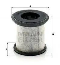 Фільтр повітряний INGERSOLL RAND Mann LC 10001x